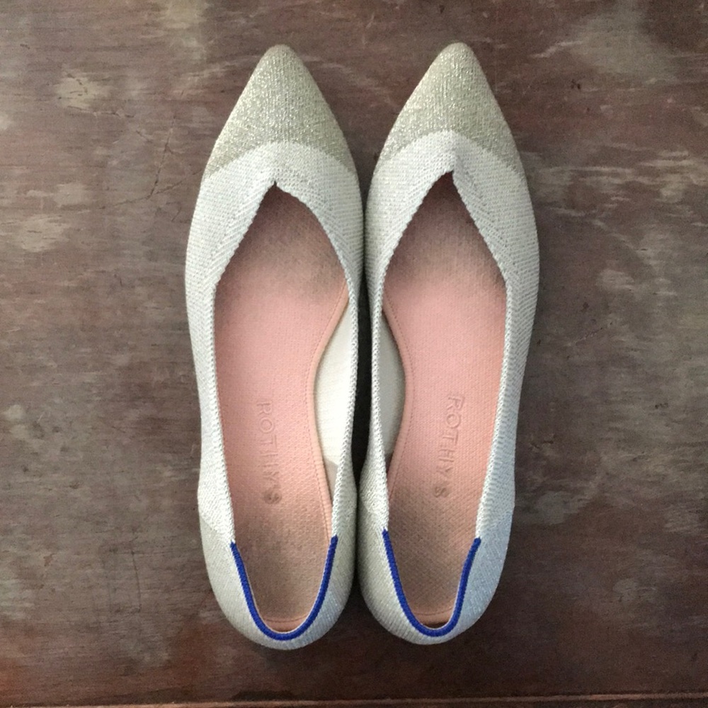 Diamond Metallic Rothys